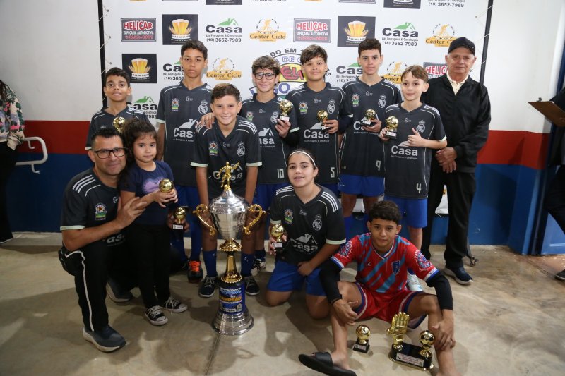 Real Madrid é campeão do Futsal Infantil 