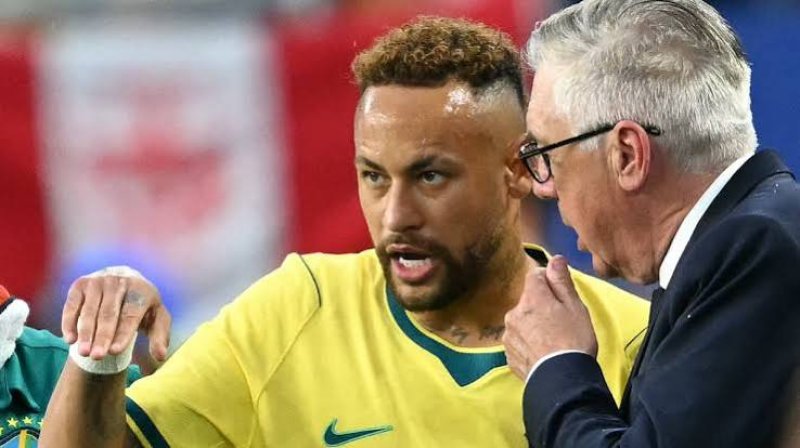 Ancelotti projeta jogo decisivo e avalia situação de Neymar