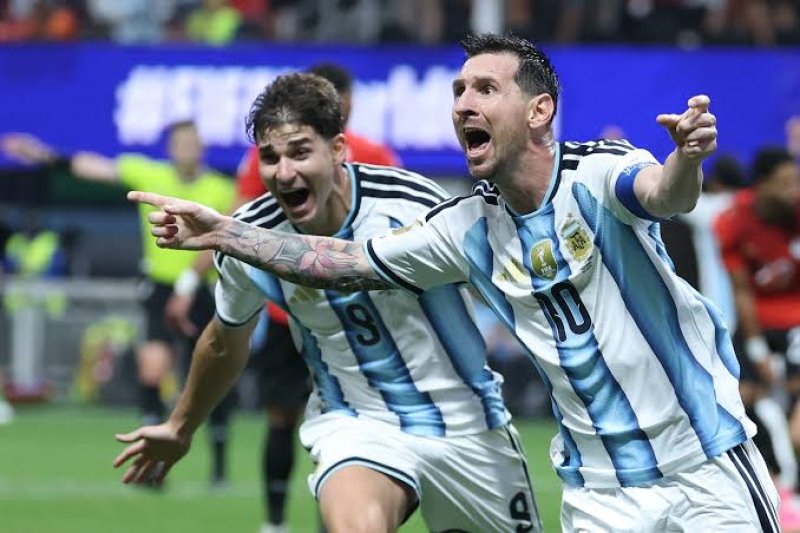 Argentina busca virada e elimina o Egito na Copa