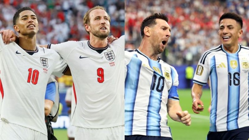 Inglaterra e Argentina se enfrentam em Atlanta