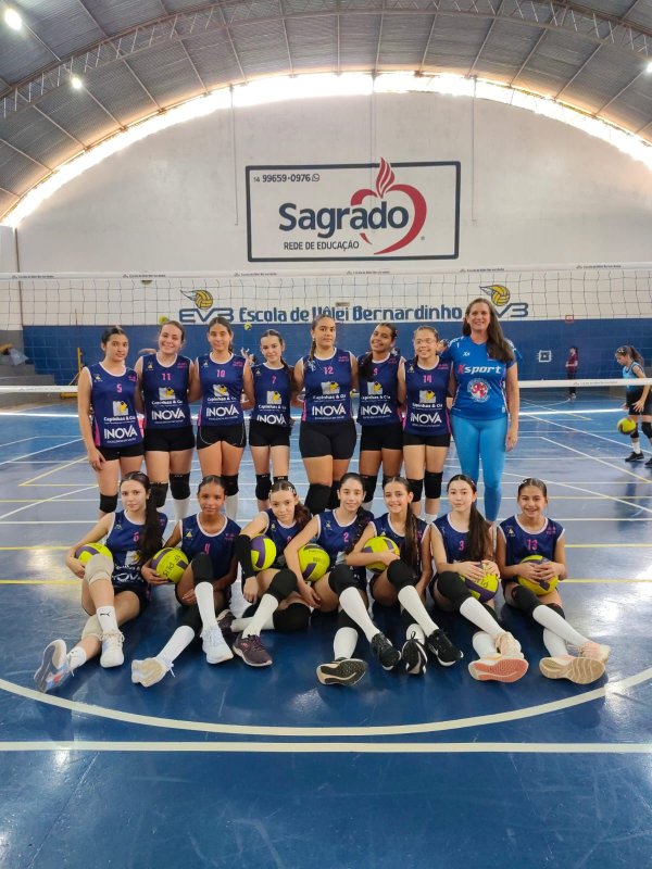 Vôlei Pré-Mirim vence duas vezes em Festival Regional
