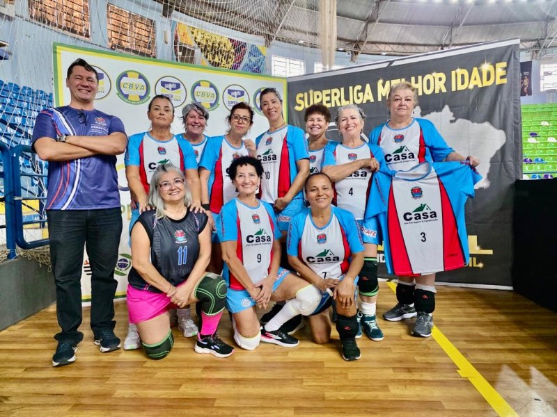Vôlei Feminino Adaptado é vice-campeão