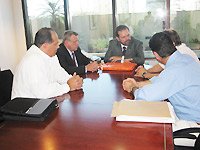 Nilso Moreira visita Federação Paulista de Futebol