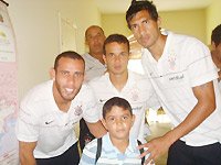 Jovem penapolense conhece Ronaldo