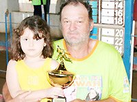 Homenageado vence torneio de bocha