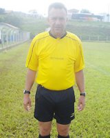 Árbitro trabalha na Final Estadual em Tietê