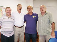 Mauricio visita Secretaria de Esportes e Federação Paulista de Futebol de Salão