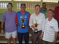 16 duplas participaram do Municipal de Bocha