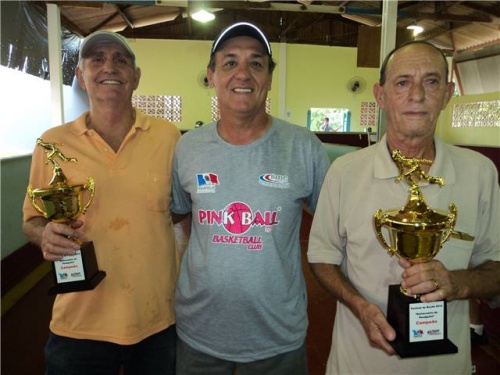 José Torrezan e João Araújo são campeões do Festival de Bocha