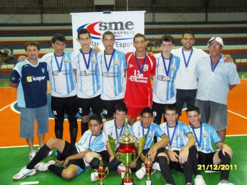 Alto Alegre conquista o título da Categoria Sub-15 do Campeonato de Futsal Ferinhas