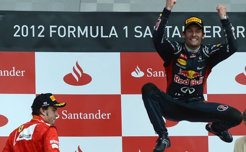F-1: Webber passa Alonso no final e vence na Inglaterra; Massa é 4º