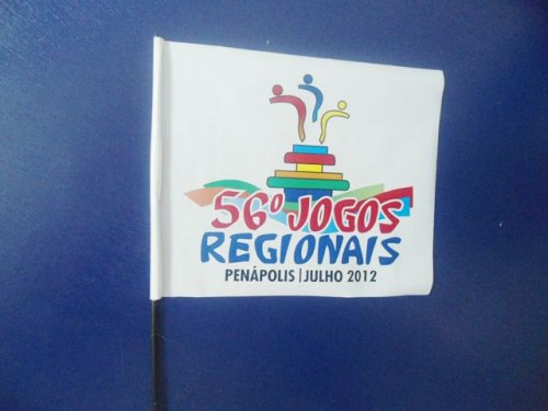 Dez mil bandeiras serão distribuídas na abertura do 56º Jogos Regionais