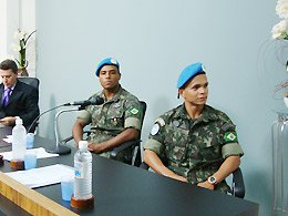 Moção: Câmara homenageia soldados que estiveram no Haiti