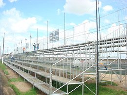 Recinto de Exposições tem grande estrutura montada para o Carnaval