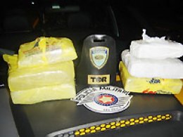 DROGAS: TOR apreende 12,7 quilos de maconha na Assis