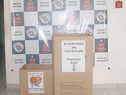 SOLIDARIEDADE: Polícia Militar arrecada roupas e agasalhos em campanha