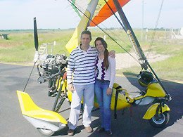 ESPORTE: Pilotos de ultraleve se encantam com paisagens da cidade