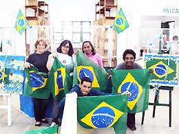 Unisam e Especialidades em clima de Copa do Mundo