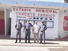 Procedimento: Corpo de Bombeiros faz vistoria no Estádio Municipal