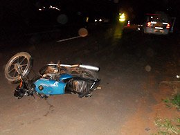 ESTRADAS: Adolescente morre em acidente de moto