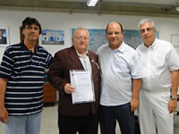 Prefeito João Luís recebe governador do Rotary Club