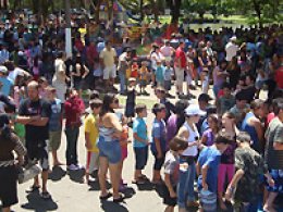 DIVERSÃO: CP e Lago Azul promovem festa para as crianças