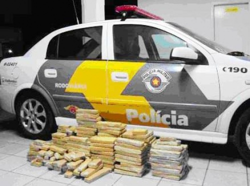 Rodovia: Polícia apreende 89 quilos de maconha na Rondon