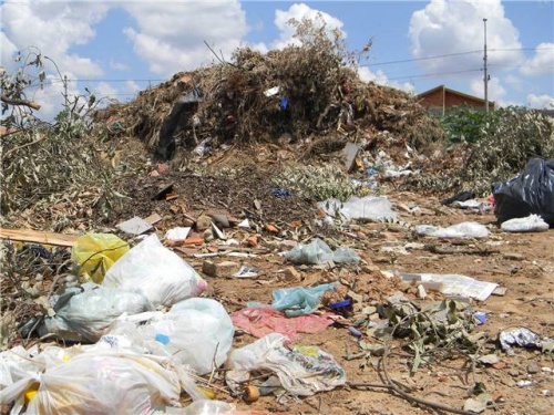Lixo oferece riscos aos moradores da Cidade Jardim