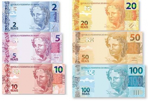 Novas cédulas do real começam a circular na segunda