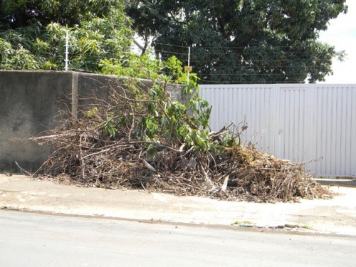 DESRESPEITO: Mesmo com alerta, moradores jogam lixo de forma irregular