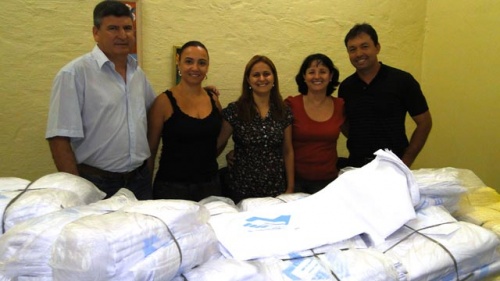 Fundo Social entrega roupas de cama para Hospital Espírita