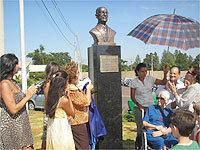 Busto de Salim Humsi é inaugurado
