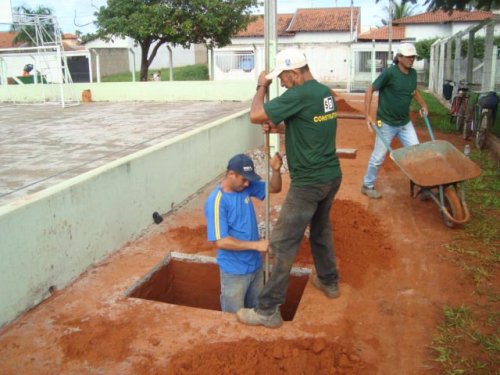 Cmei Alto das Brisas ganha cobertura da quadra
