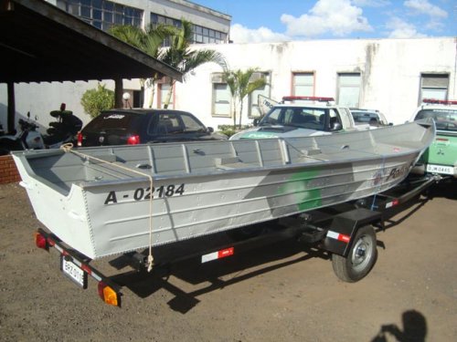 Reforço: Polícia Ambiental recebe novo barco para trabalhos ribeirinhos