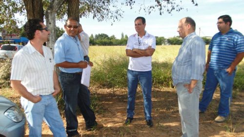 Começa topografia para construção da nova escola Sesi