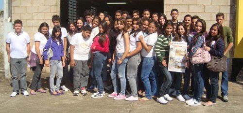 ENSINO: Para criar projeto, alunos conhecem o Diário de Penápolis