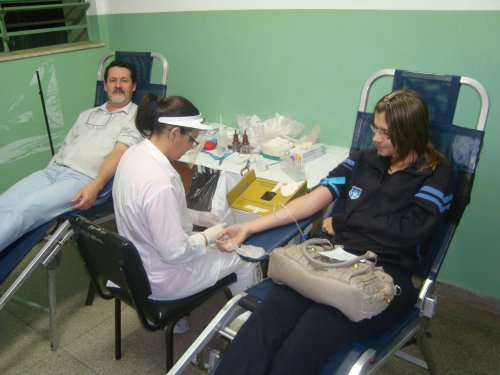 SOLIDARIEDADE: Bombeiros realizam campanha de doação de sangue