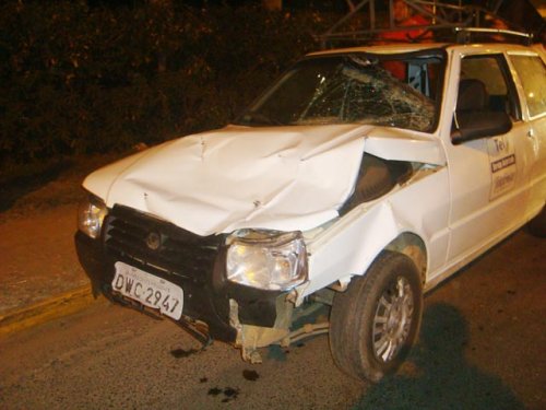 Menor sofre traumatismo de crânio após acidente