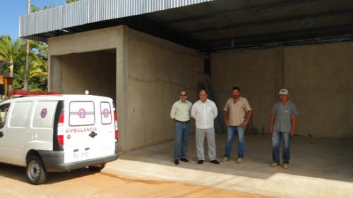 Prefeito João Luís visita obras no Pronto Socorro