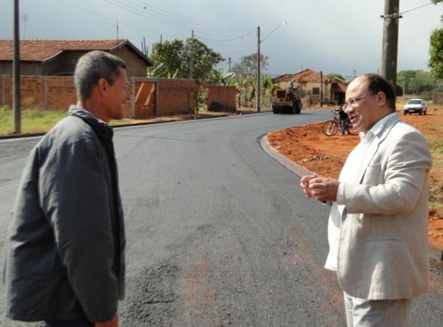 Residencial Gargione I recebe pavimentação