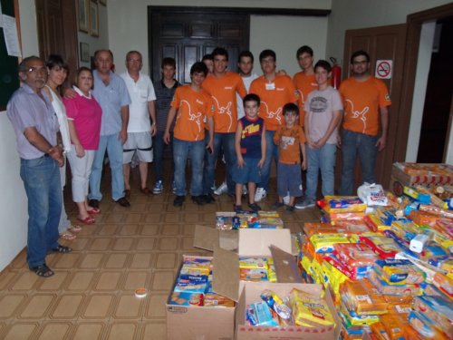 ÓLEO E BOLACHAS: Campanha Solidária DeMolay arrecada grande quantidade
