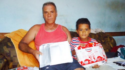 Caixas de leite podem reduzir o calor dentro de casa