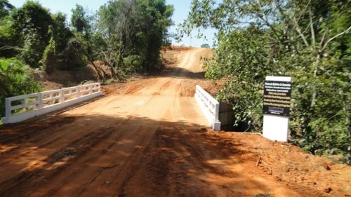 Liberada desde janeiro, ponte no Saltinho do Sessenta atende população