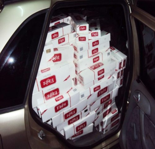 TOR apreende nove mil maços de cigarros