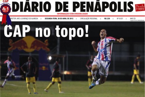DIÁRIO circulou segunda-feira com edição especial sobre o acesso do CAP