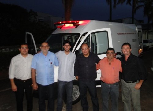 Município recebe ambulância do Governo do Estado