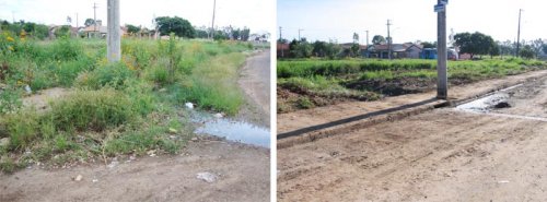 Bairro Sílvia Covas recebe limpeza cobrada por Professor Luiz