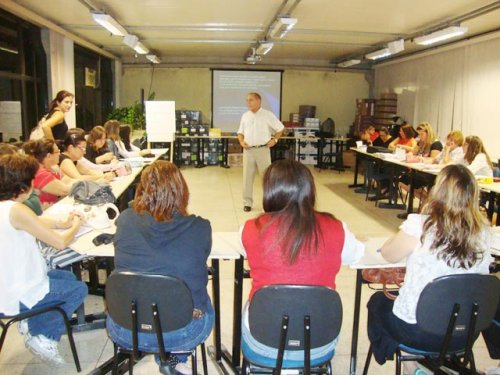 Professores fazem formação sobre o Trânsito