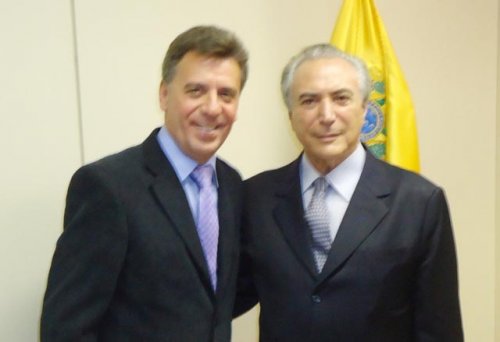 Em 1 mês, Célio é recebido por secretários de Estado, Ministros e Vice Presidente