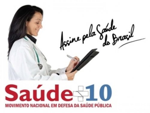 Movimento Nacional busca aumento de recursos  do governo federal para Saúde